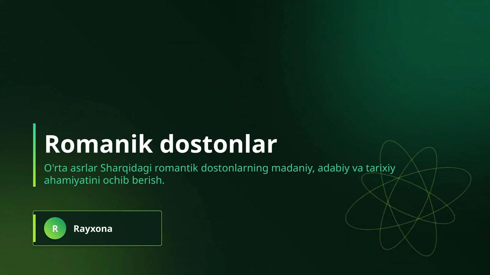 Romanik dostonlar
