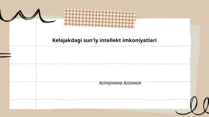 Sun'iy intellekt va tibbiyotning kelajagi