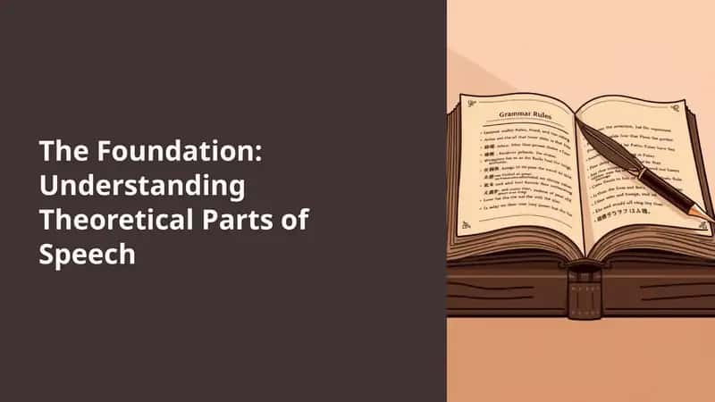 The Foundation: Understanding Theoretical Parts of Speech