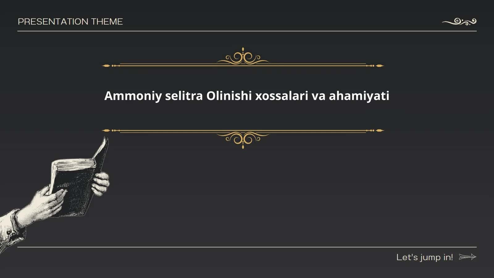 Ammoniy selitra Olinishi xossalari va ahamiyati