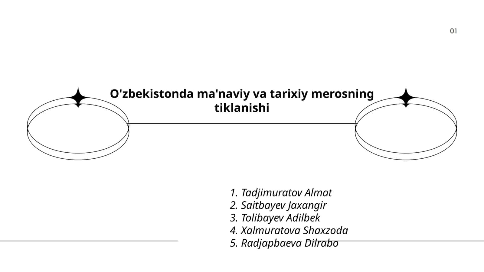 O'zbekistonda ma'naviy va tarixiy merosning tiklanishi