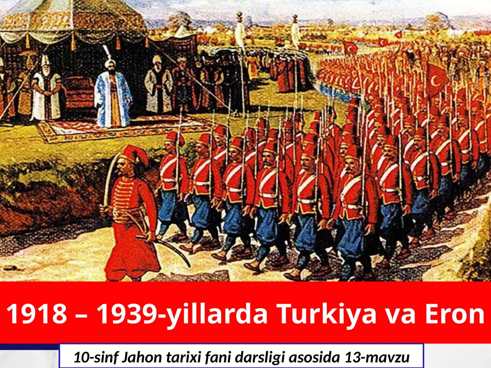 1918 – 1939-yillarda Turkiya va Eron