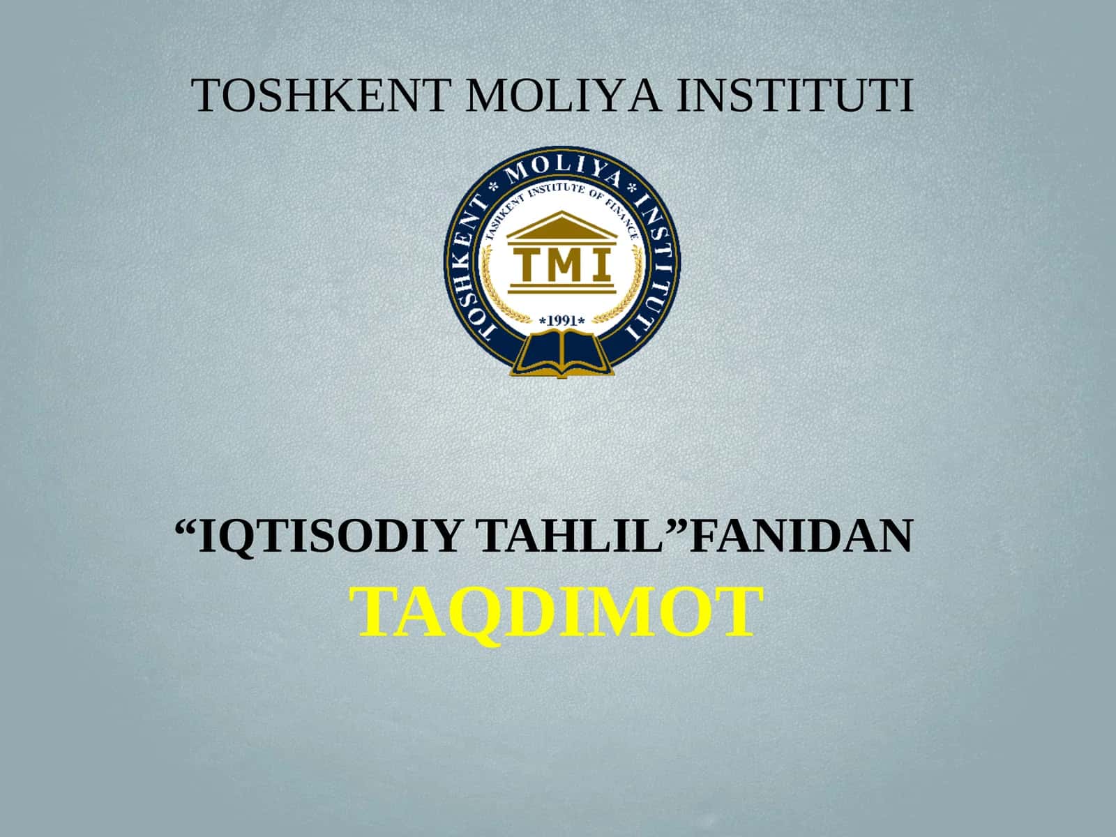 Buxgalteriya balansi tahlili