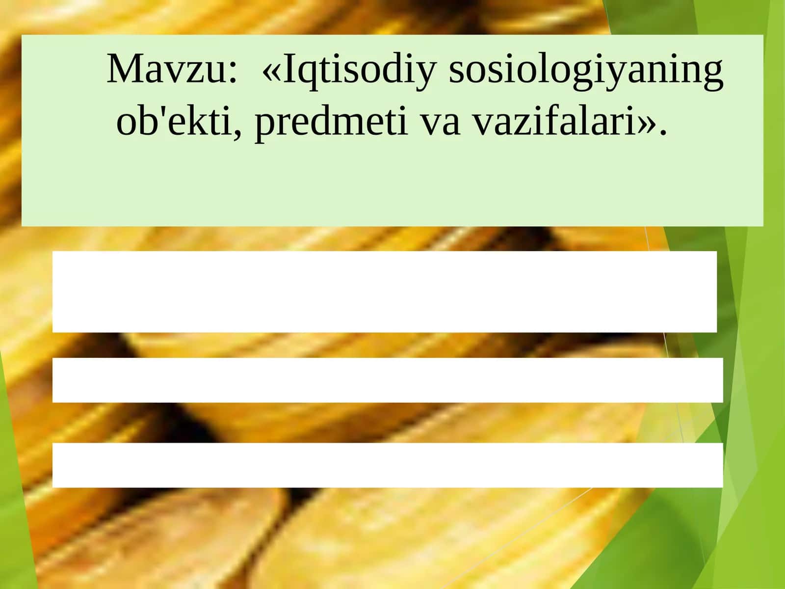 Iqtisodiy sosiologiya fanlari