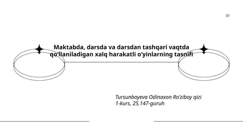 Xalq harakatli oʻyinlarning tasnifi