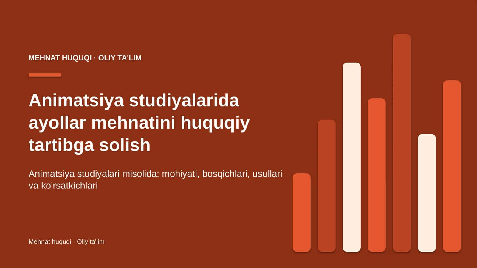 animatsiya studiyalarida ayollar mehnatini huquqiy tartibga solish 4345