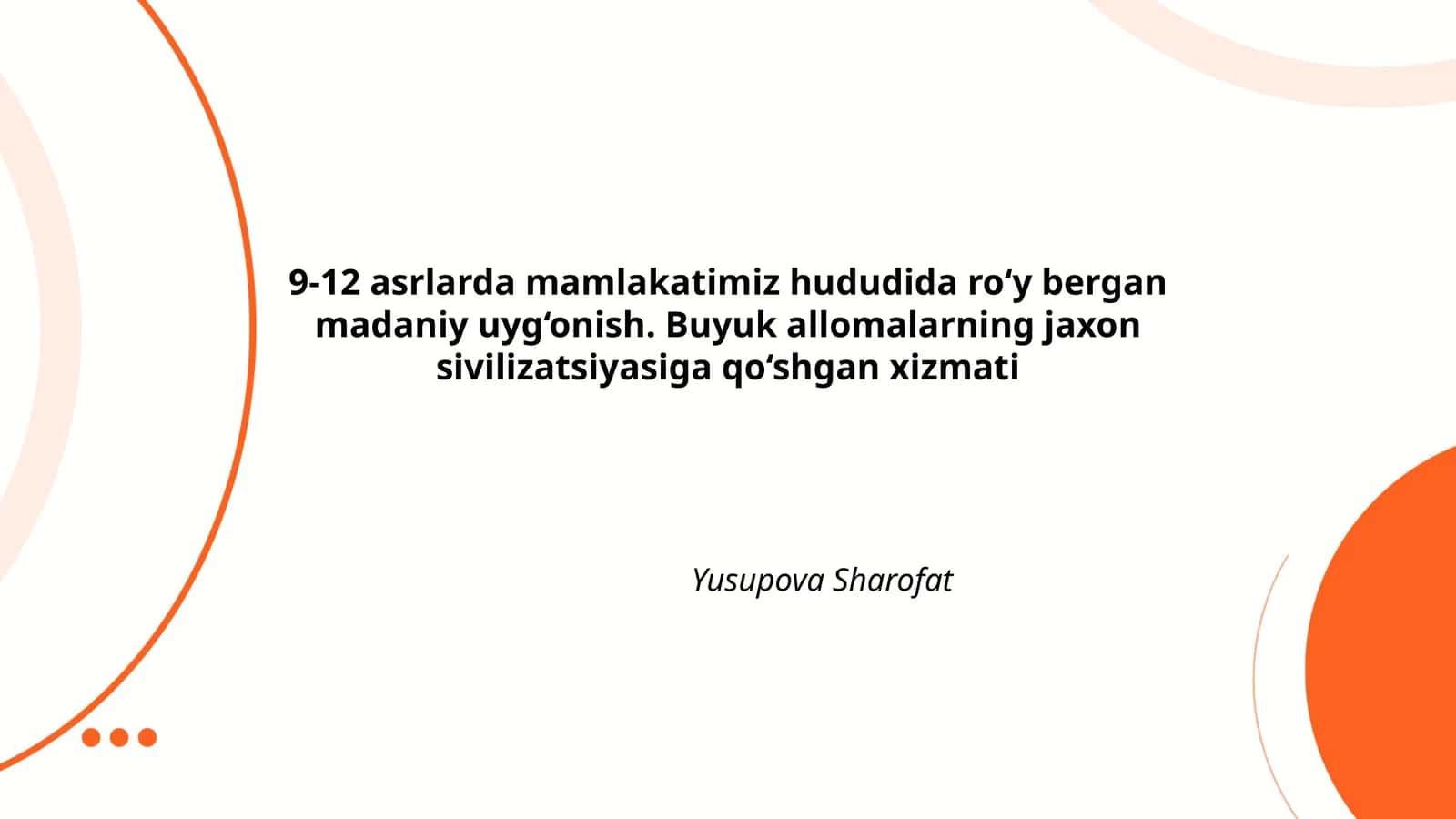 Islom Karimov va mustaqil O'zbekiston davridagi madaniy merosni tiklash