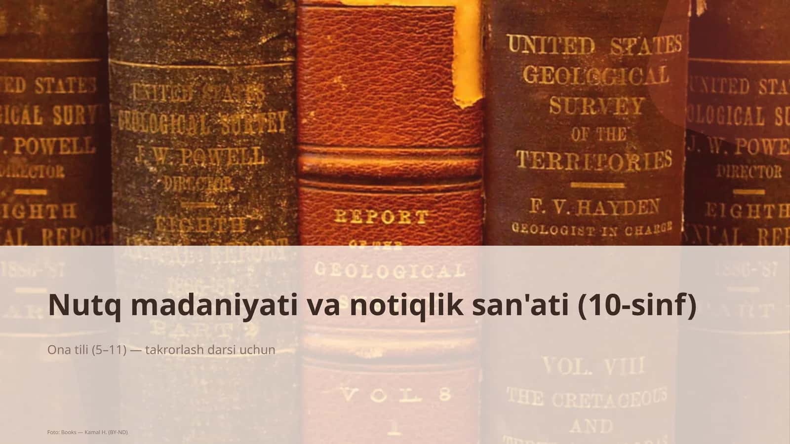 Ona tili (5–11) — takrorlash darsi uchun