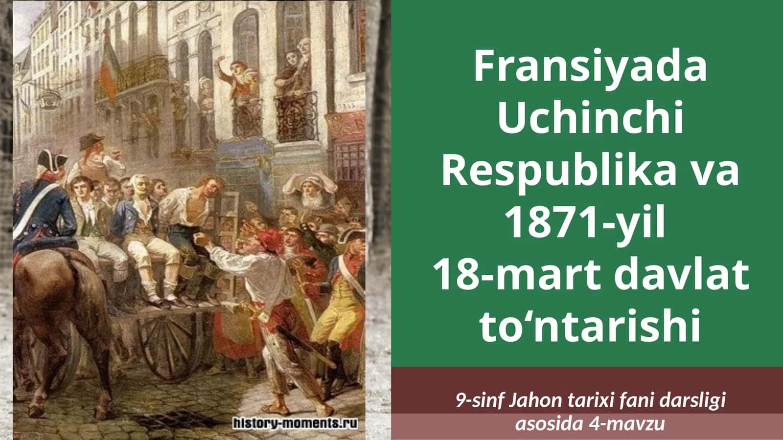 9-sinf Jahon tarixi