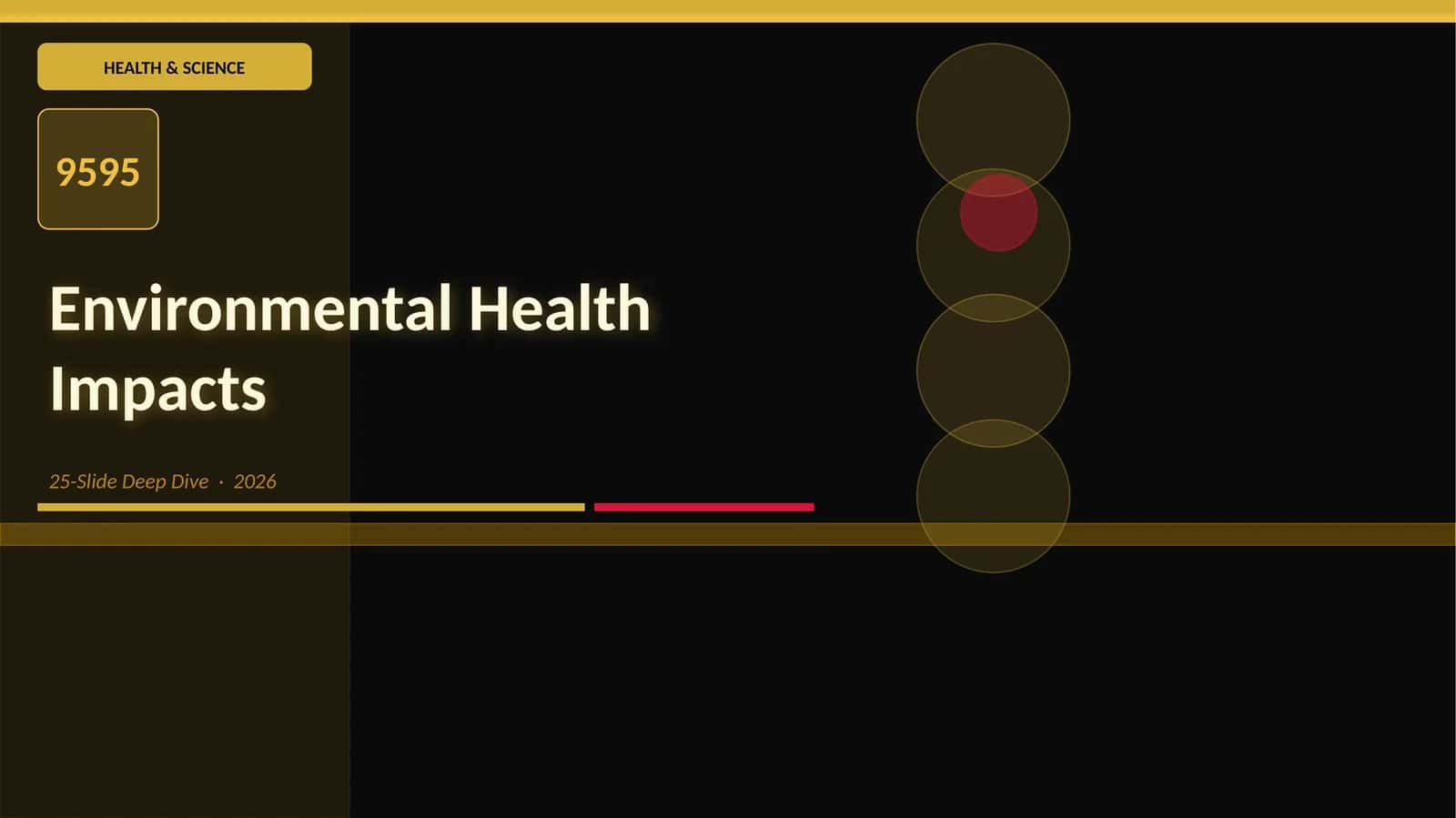 Environmental Health Impacts