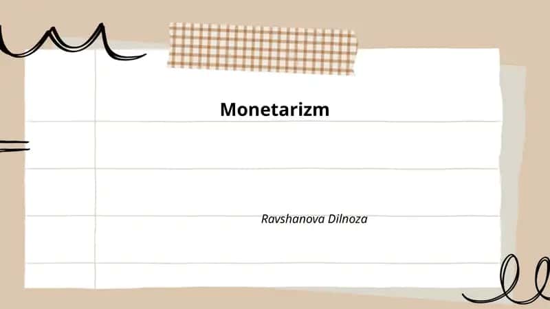 Monetarizm