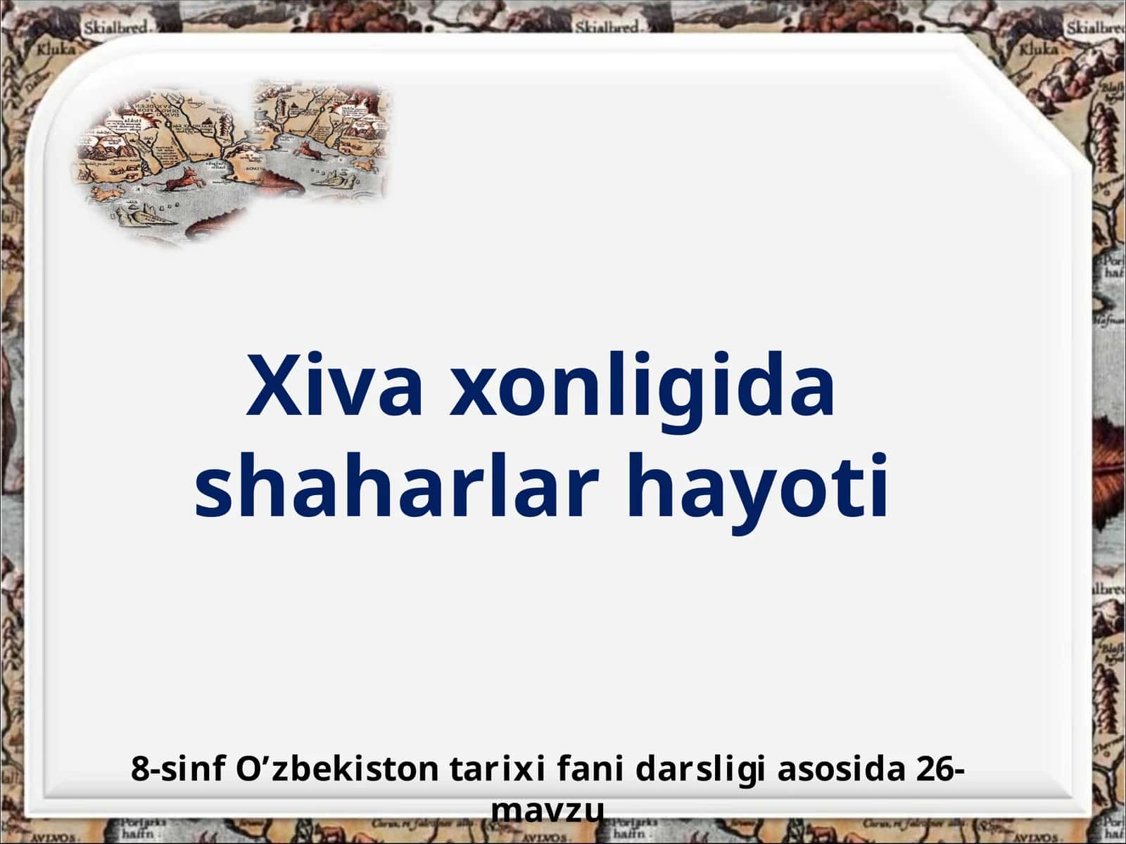 Xivaxonligidashaharlarhayoti