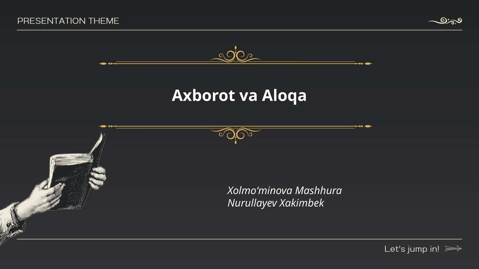 Axborot texnologiyalari