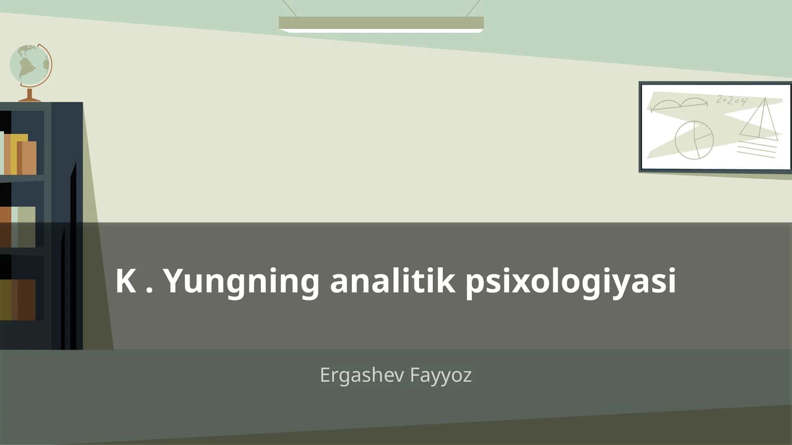 K. Yungning analitik psixologiyasi