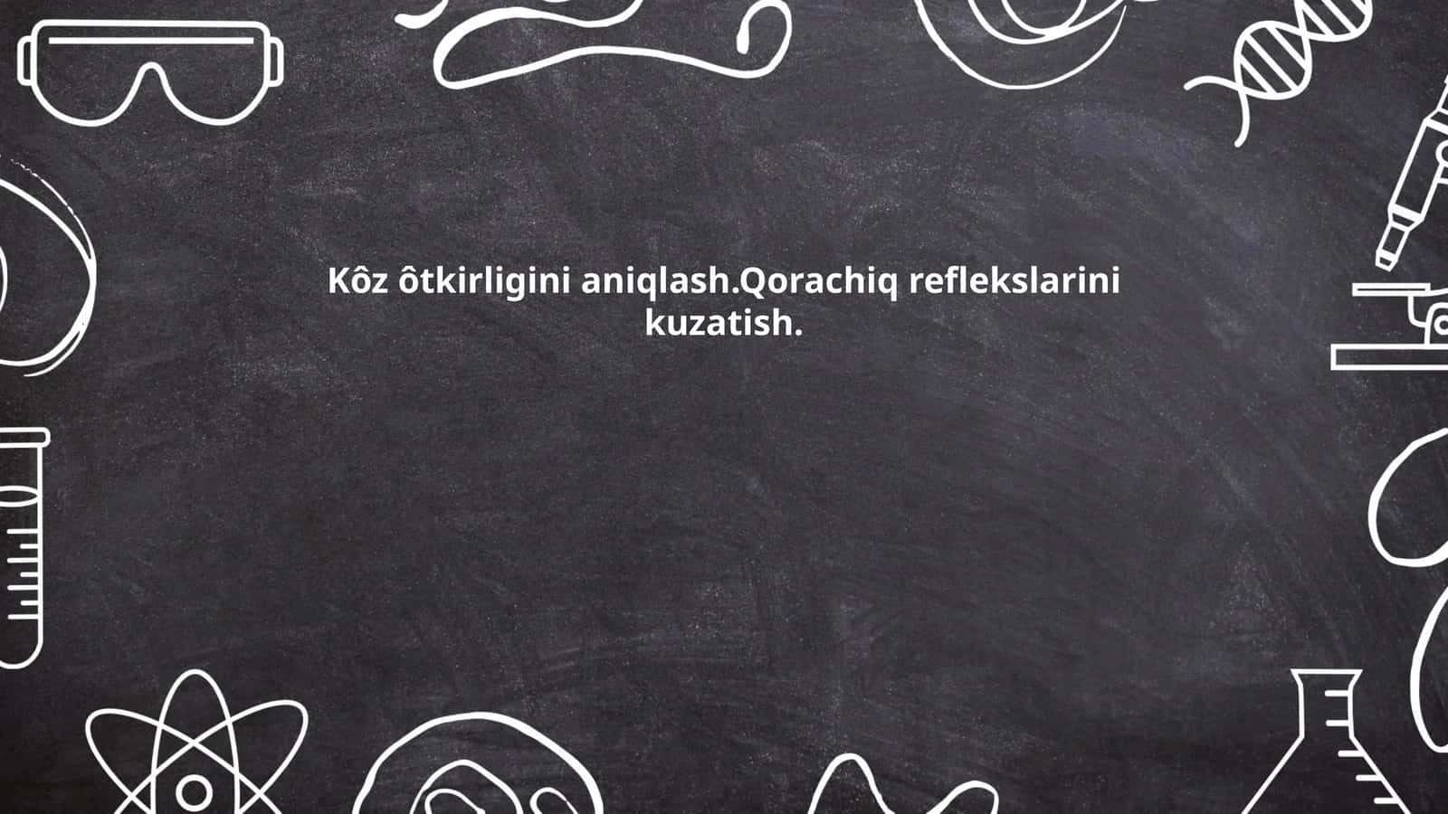 Ko‘z o‘tkirligini baholash usullari