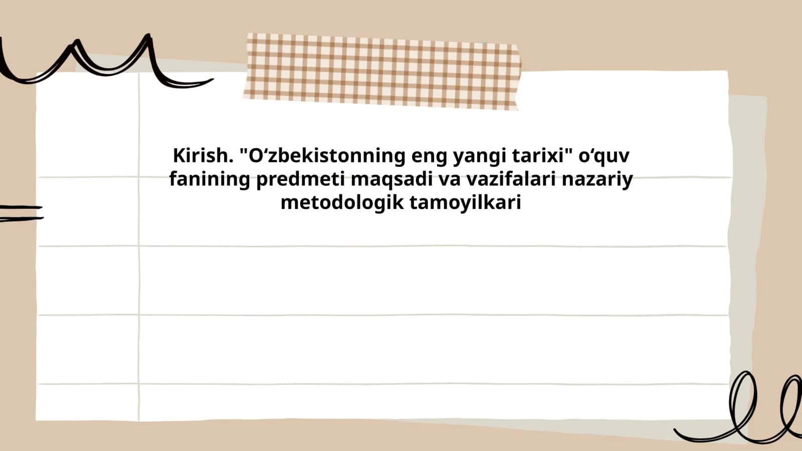 Oʻzbekistonning eng yangi tarixi