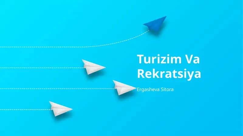 Turizim Va Rekratsiya