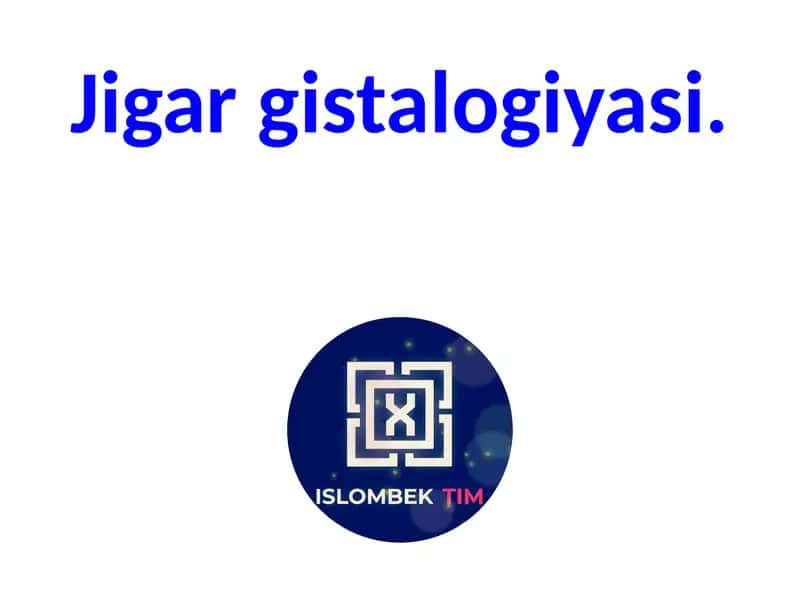 Jigar gistalogiyasi