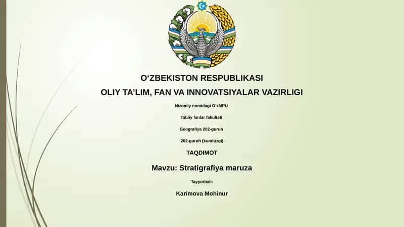 Stratigrafiya maruza