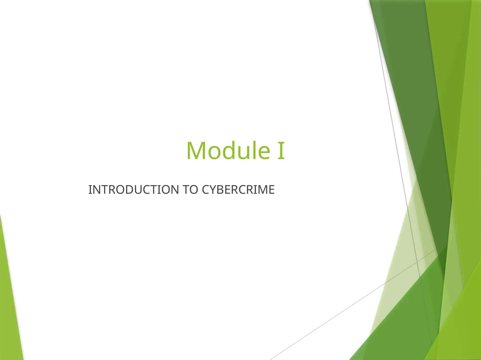INTRODUCTION TO CYBERCRIME
