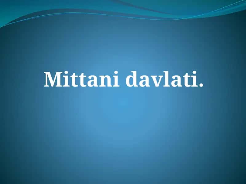 Mittanidavlati