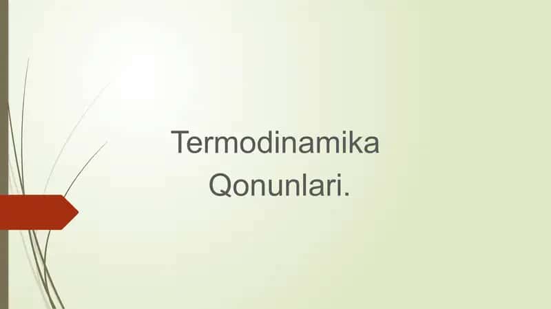 Termodinamika
