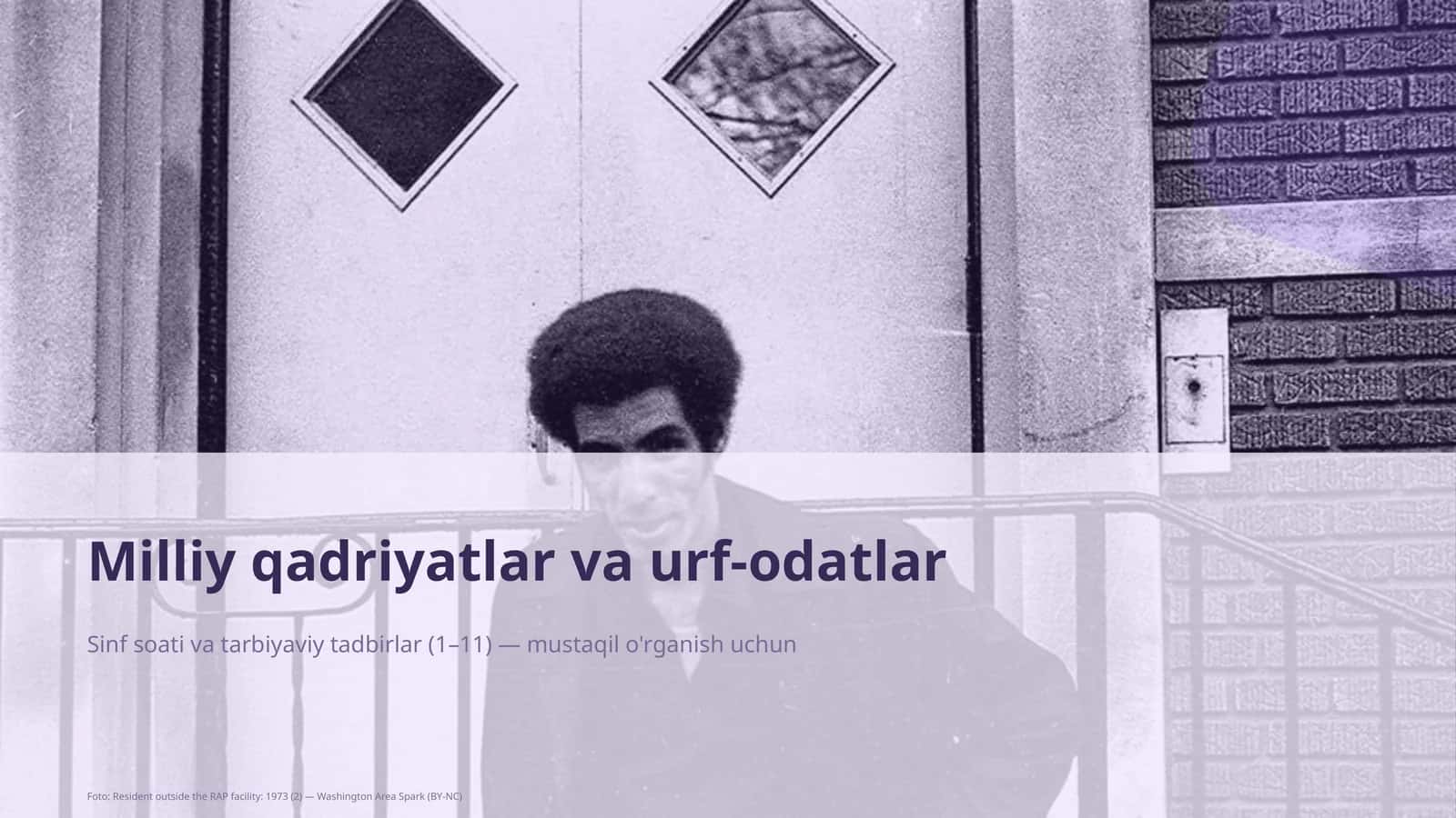 Milliy qadriyatlar va urf-odatlar