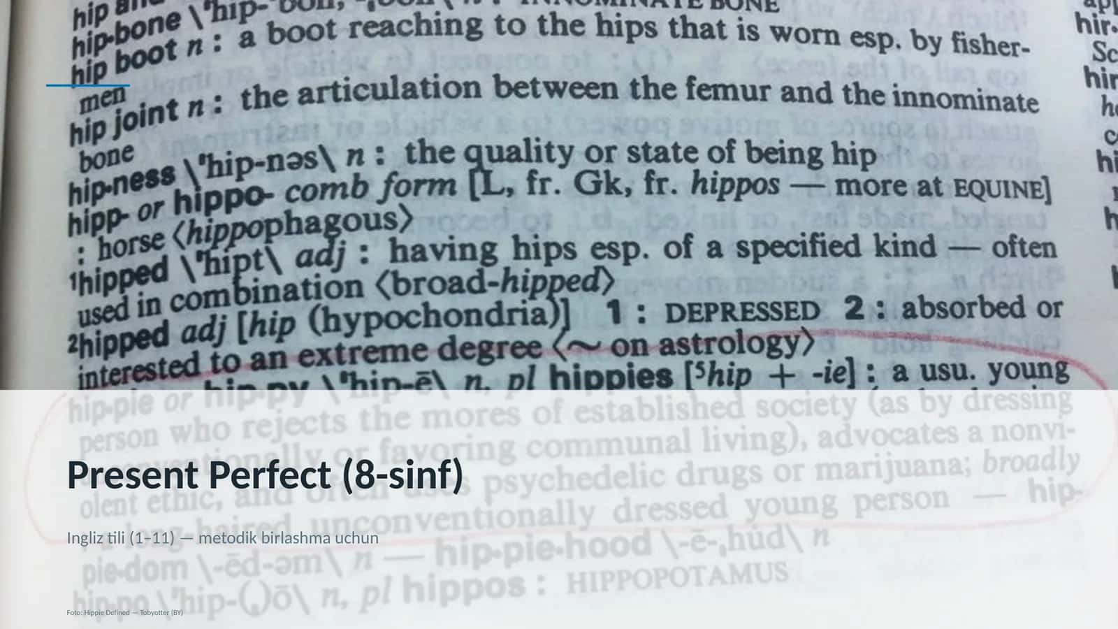 Present Perfect (8-sinf)