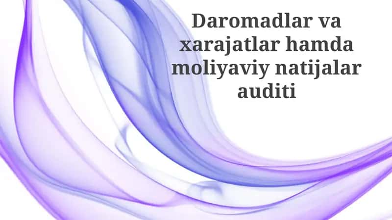 Moliyaviy hisobot tahlili