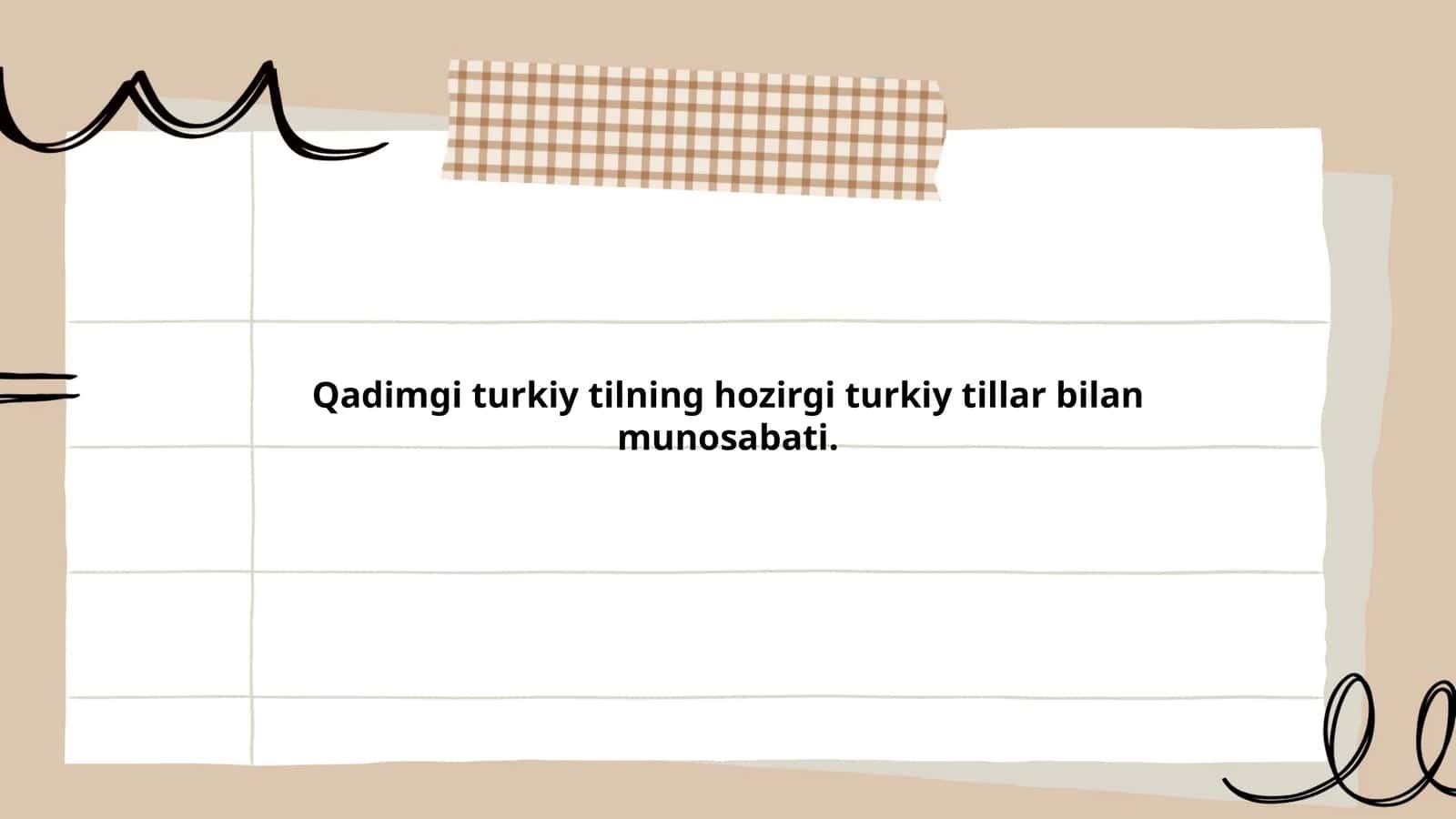 Qadimgi turkiy til va hozirgi turkiy tillarda fonetik o'zgarishlar