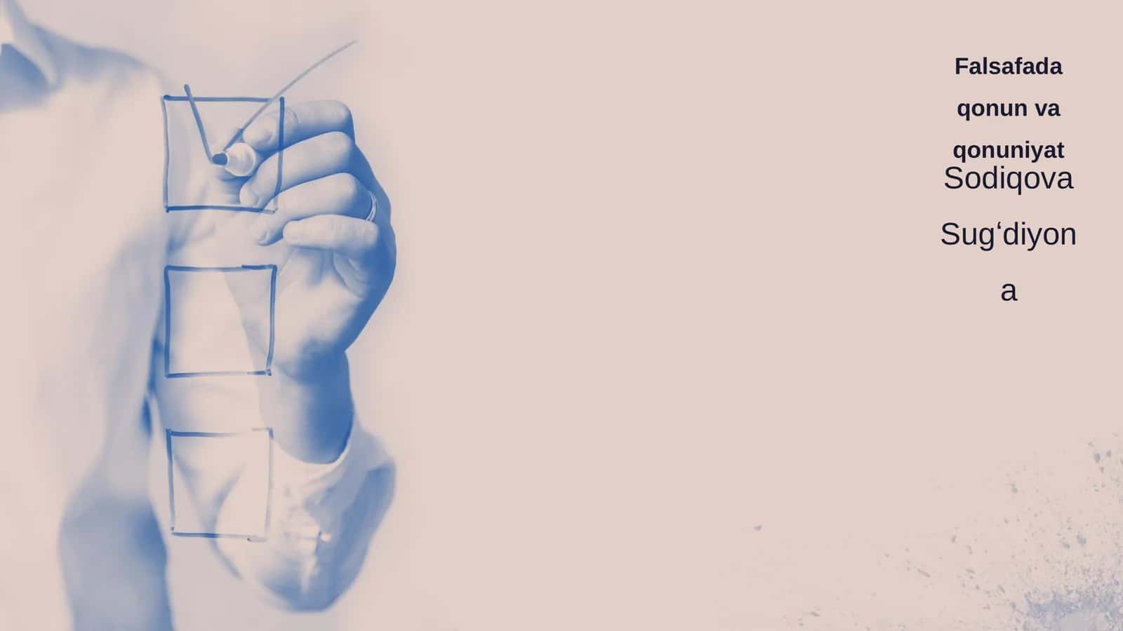 Falsafada qonun va qonuniyat