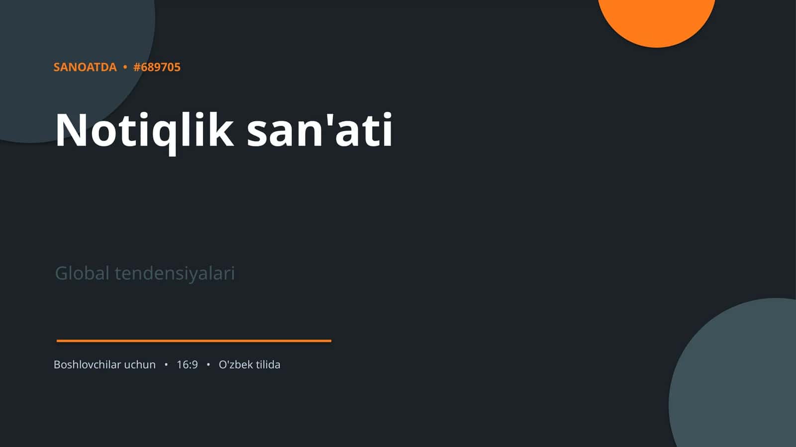 Notiqlik san'ati
