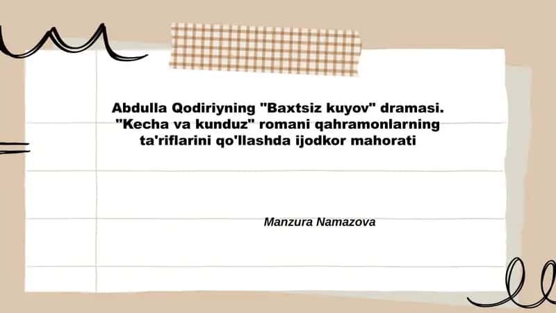 Baxtsiz kuyov