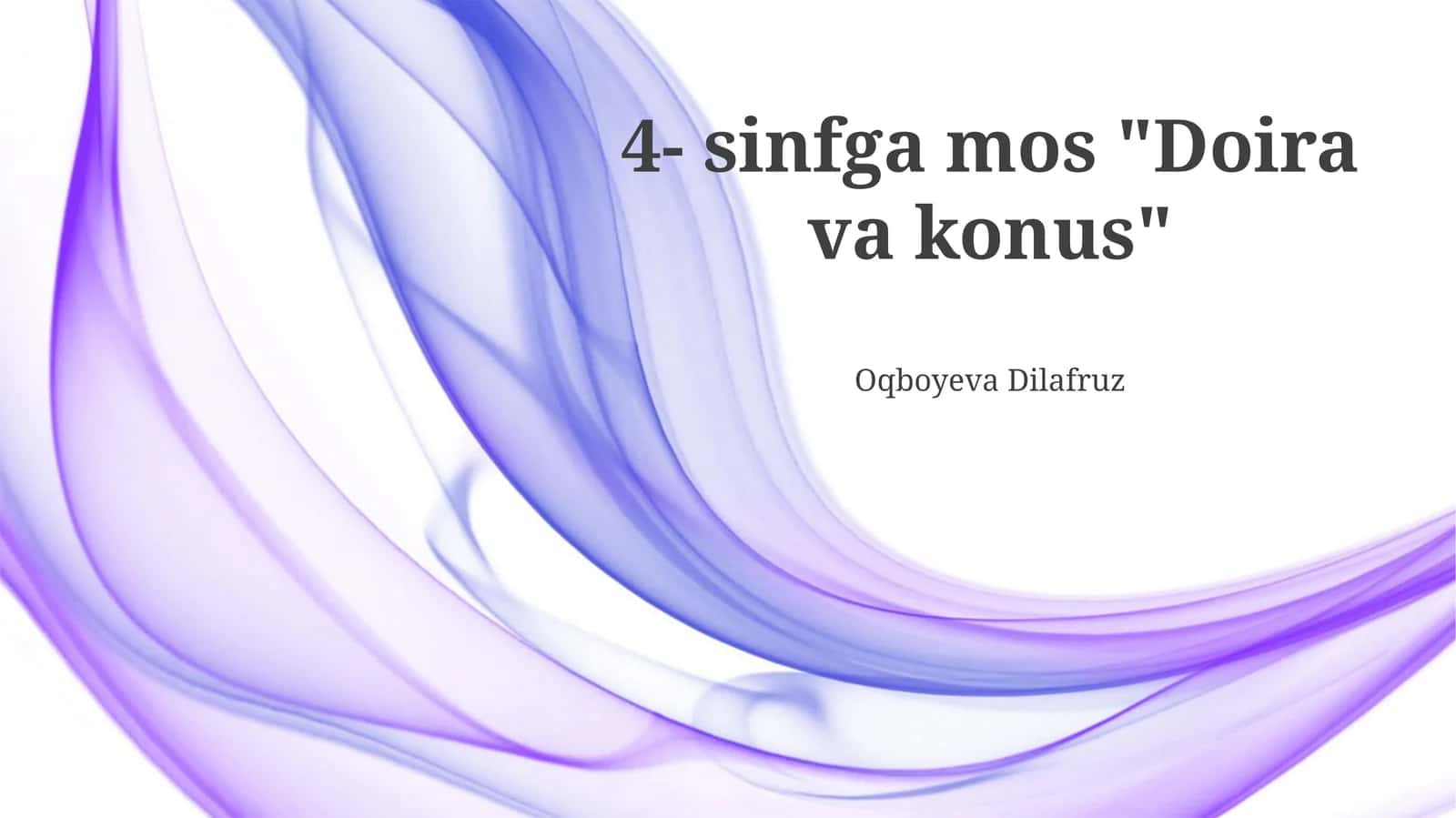 Doira va konus
