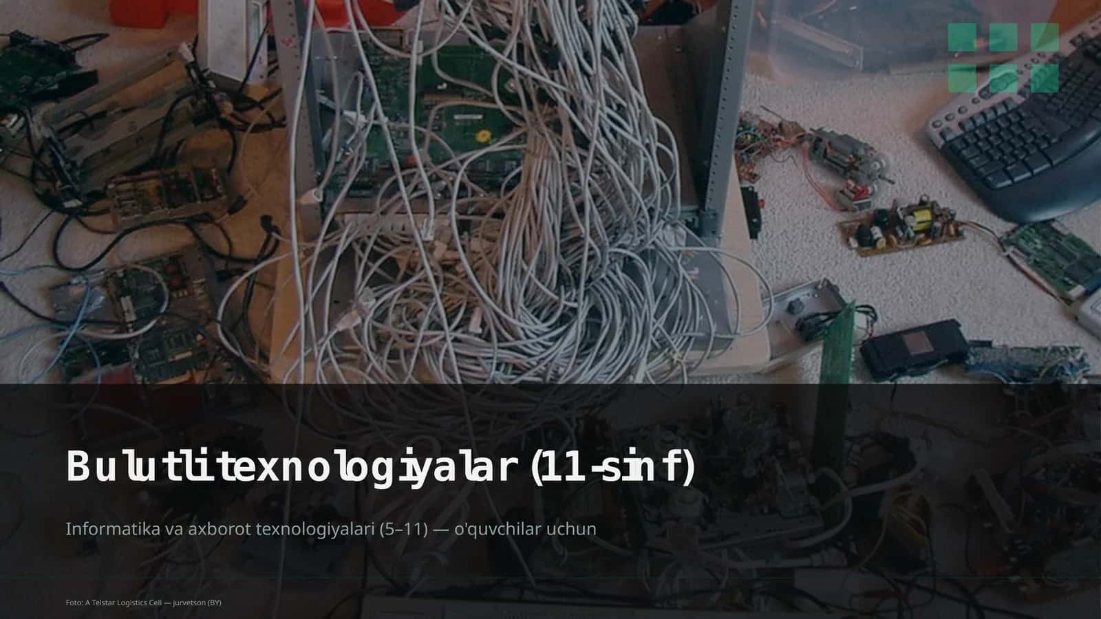 Bulutli texnologiyalar (11-sinf)