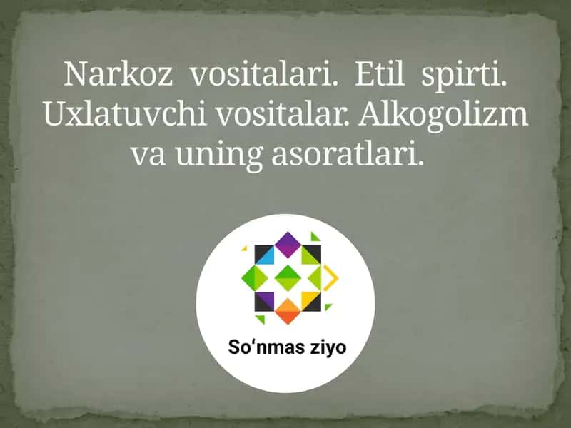 Narkoz vositalari