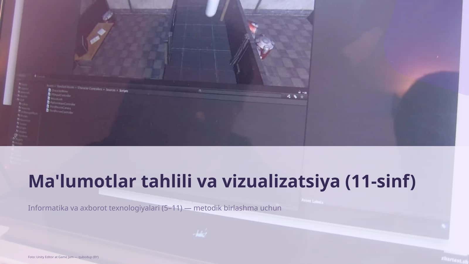 Informatika va axborot texnologiyalari (5–11) — metodik birlashma uchun