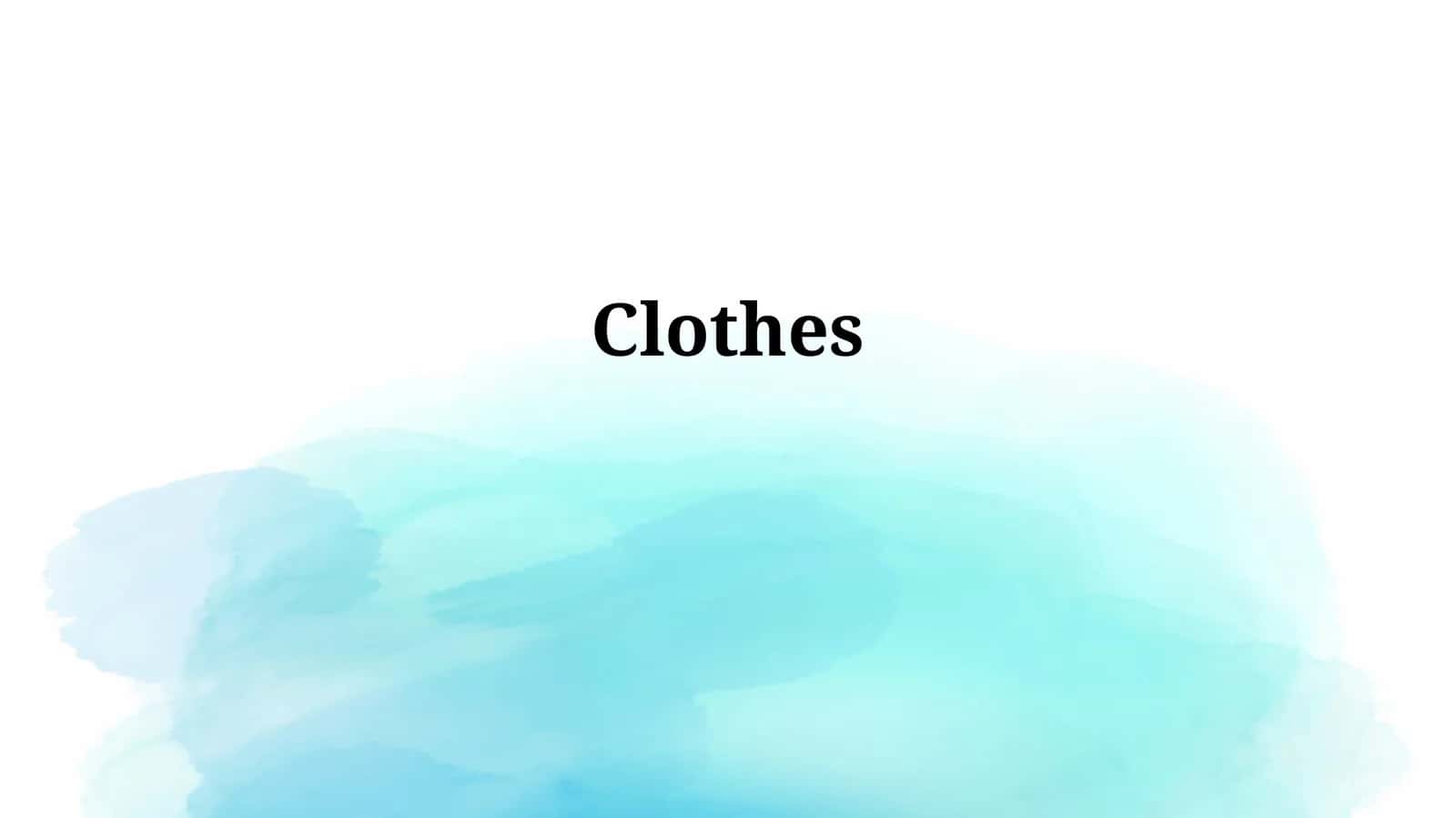 The Social Significance of Dress