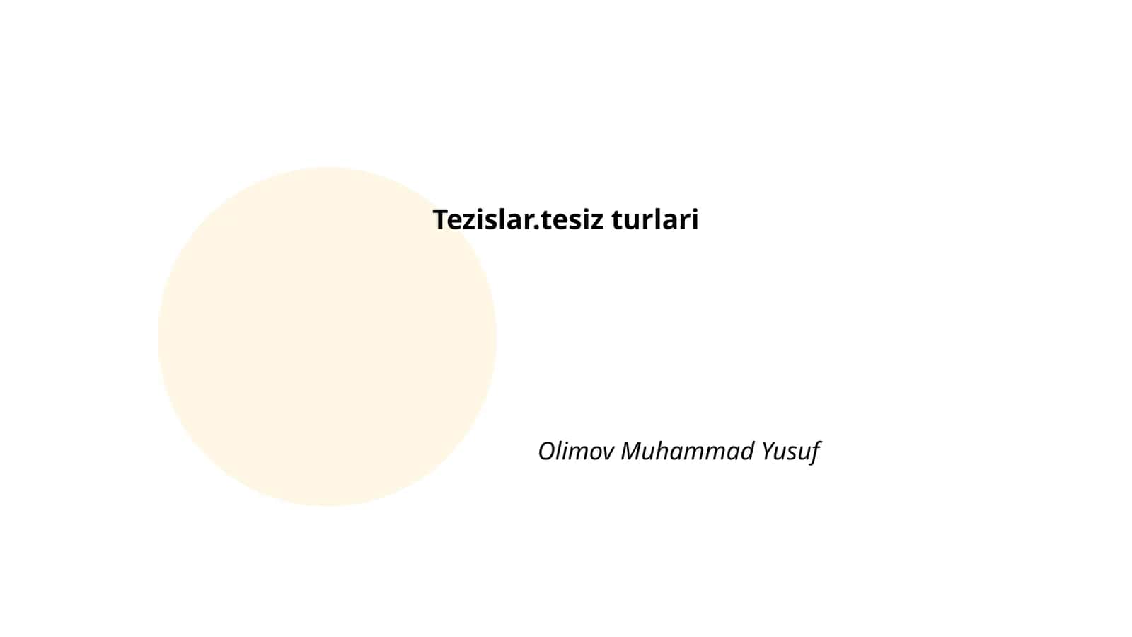 Annotatsiya yozish texnikasi