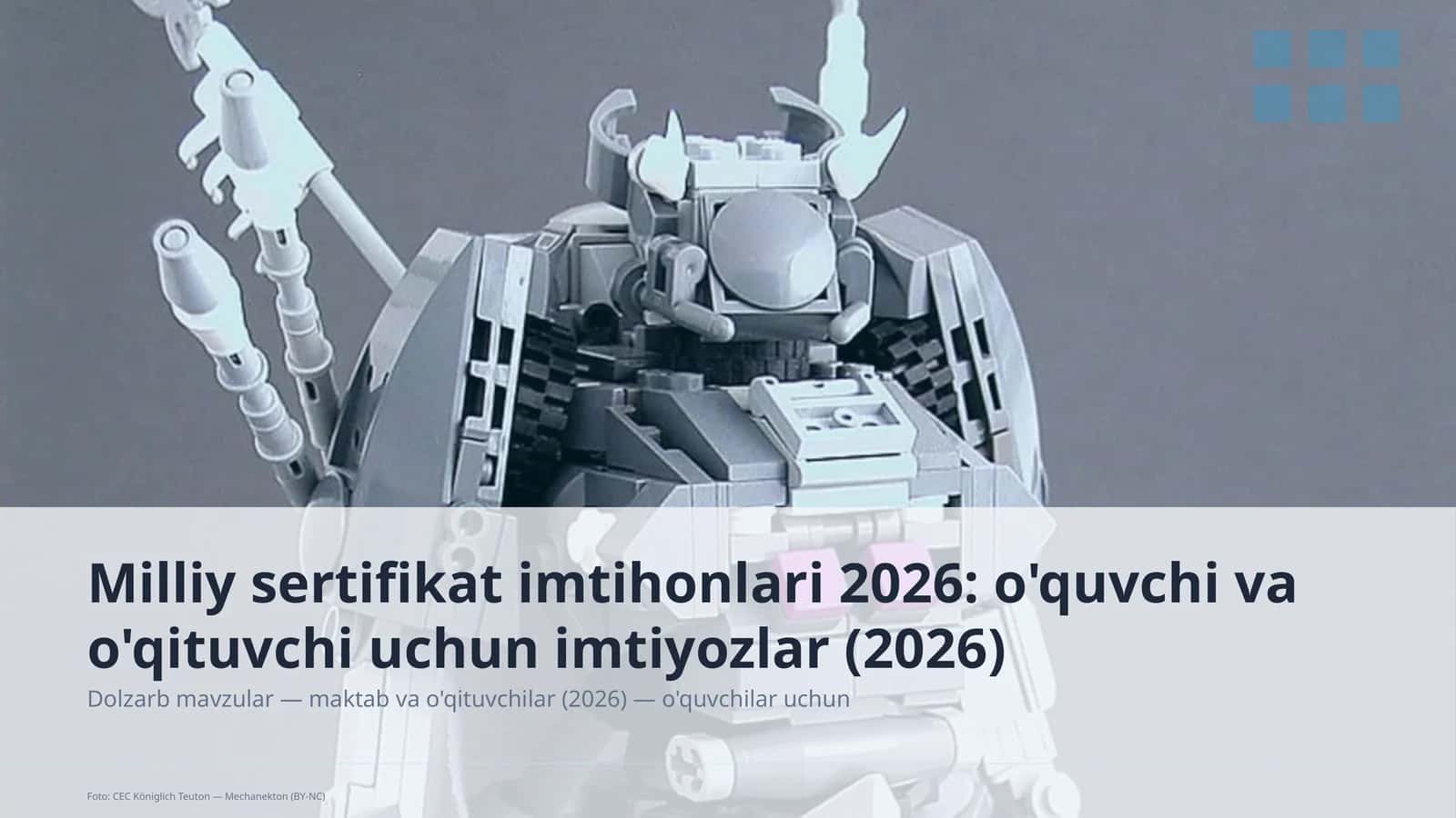 Milliy sertifikat imtihonlari 2026: o'quvchi va o'qituvchi uchun imtiyozlar (2026)