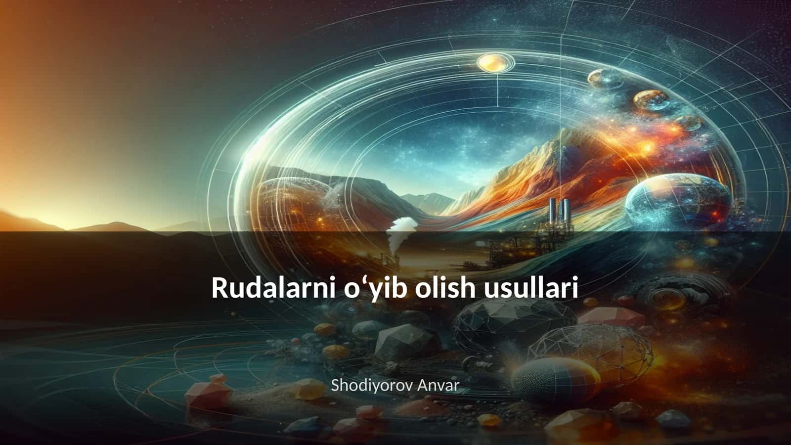 Rudalarni oʻyib olish usullari