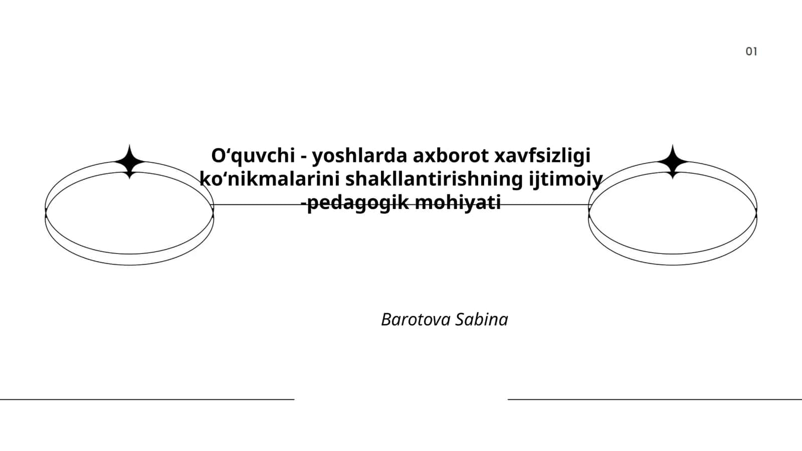 Oʻquvchi - yoshlarda axborot xavfsizligi koʻnikmalarini shakllantirishning ijtimoiy -pedagogik mohiyati