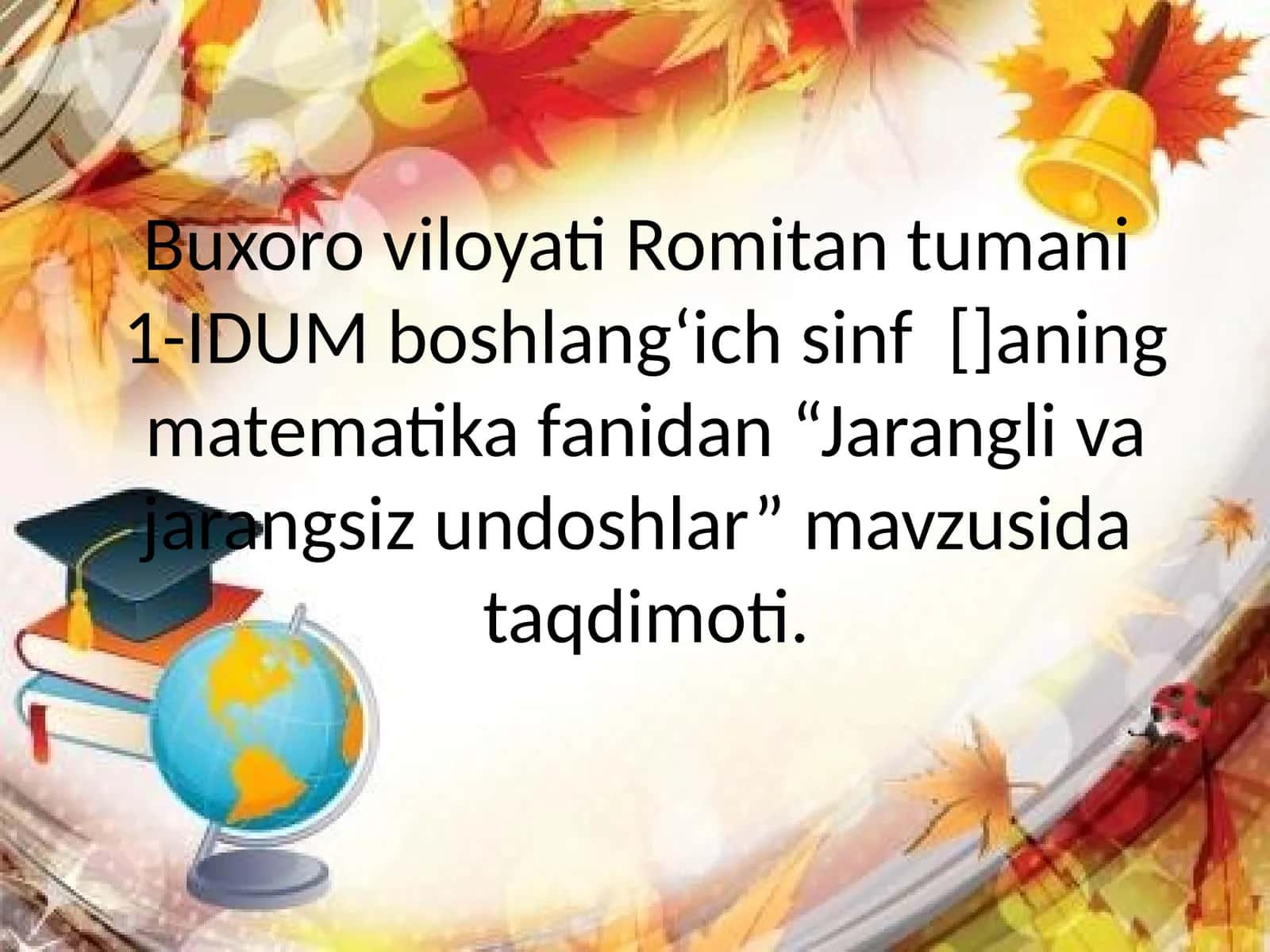 Jarangli va jarangsiz undoshlar