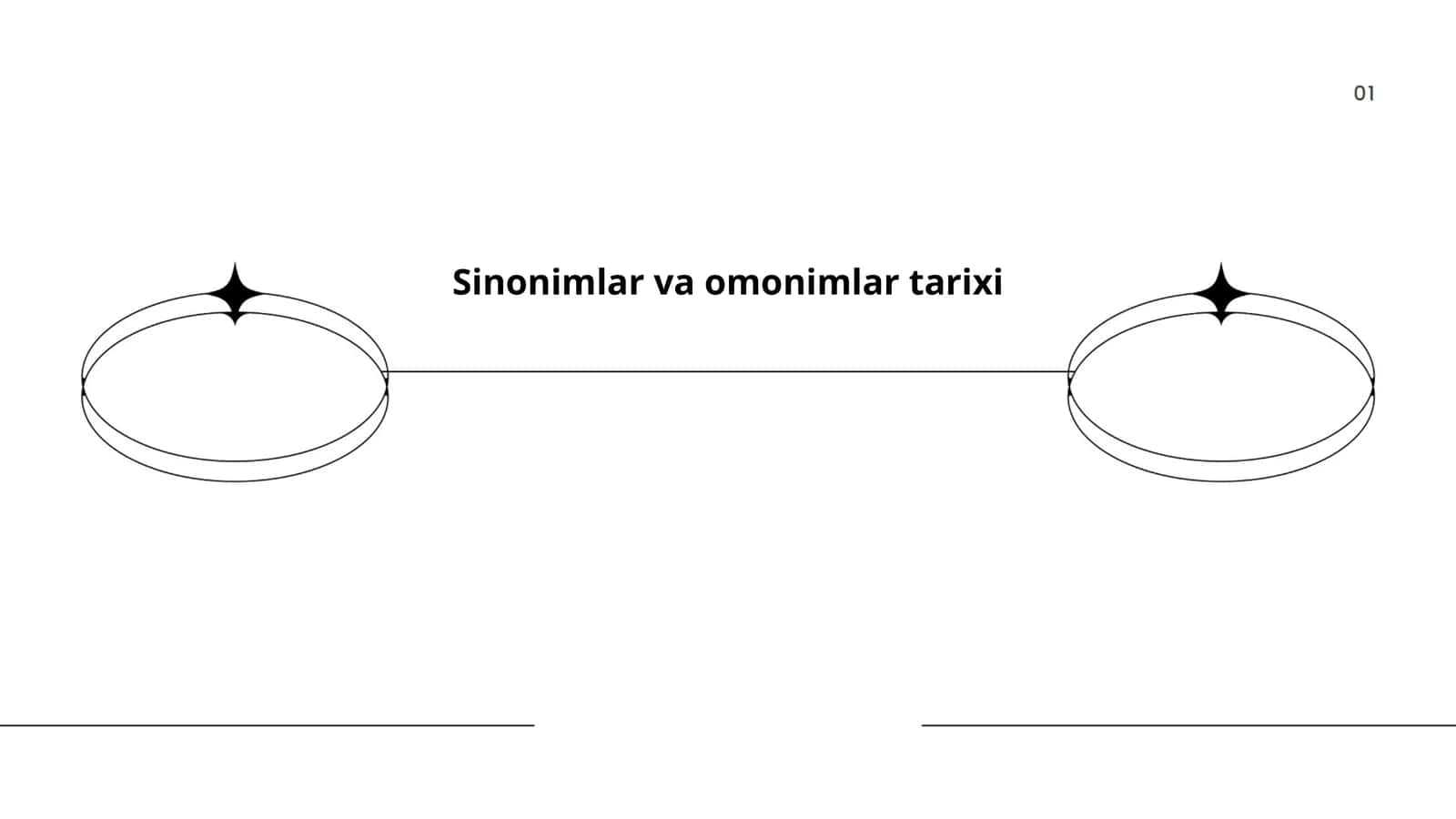 Sinonimlar va omonimlar tarixi
