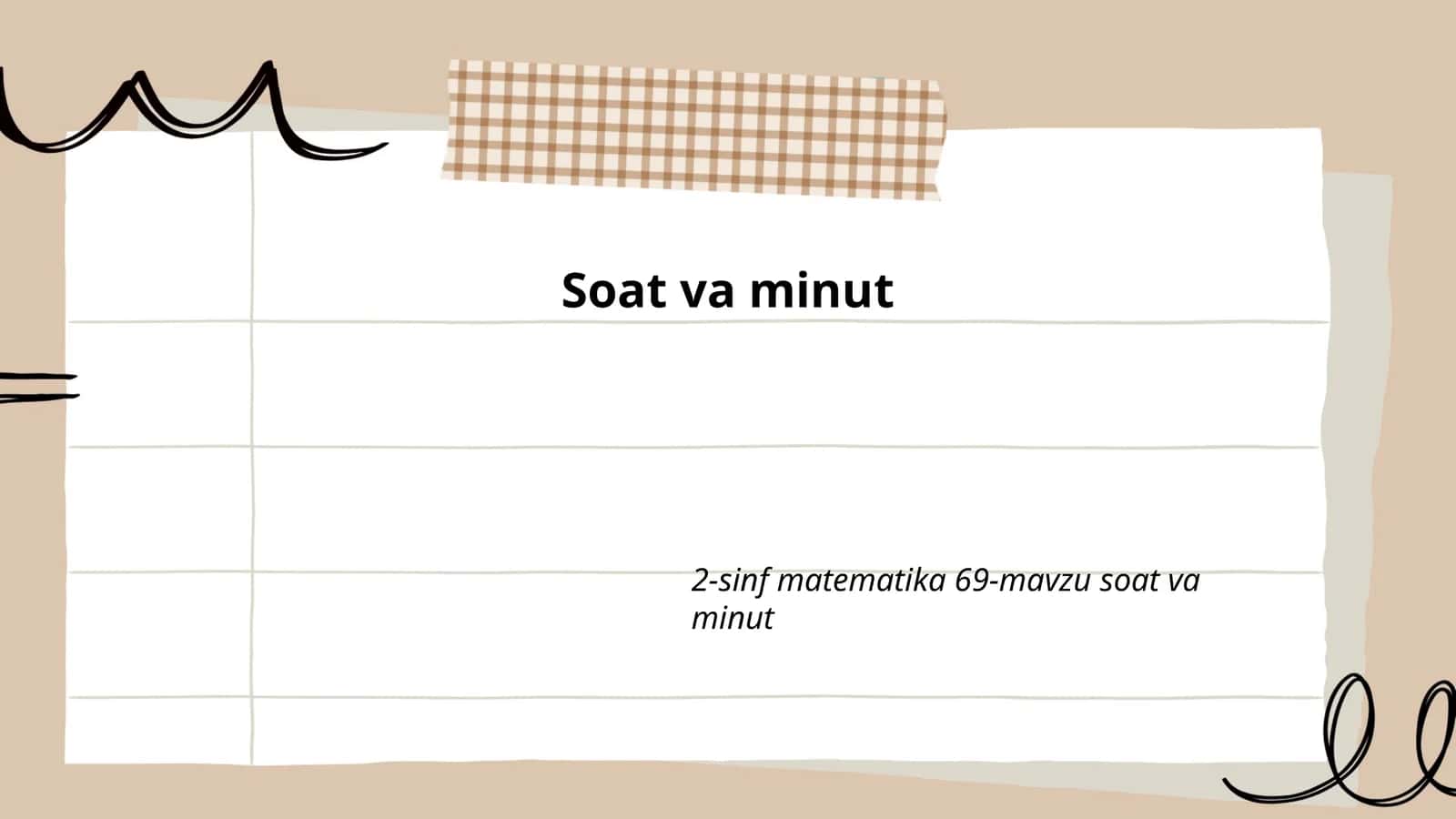 2-sinf matematika 69-mavzu soat va minut