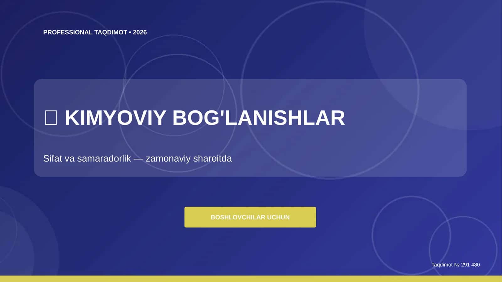 Kimyoviy Bog'lanishlar Taqdimoti №291