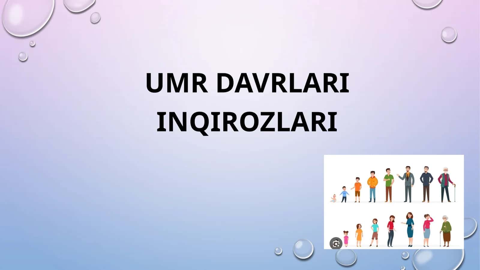 Umr Davrlari inqirozlari