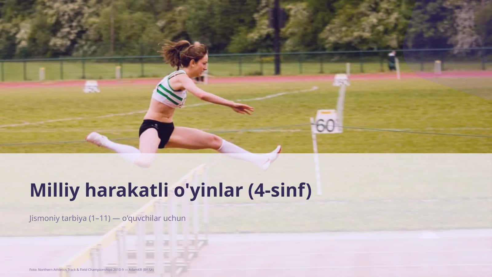 Milliy harakatli o'yinlar (4-sinf)