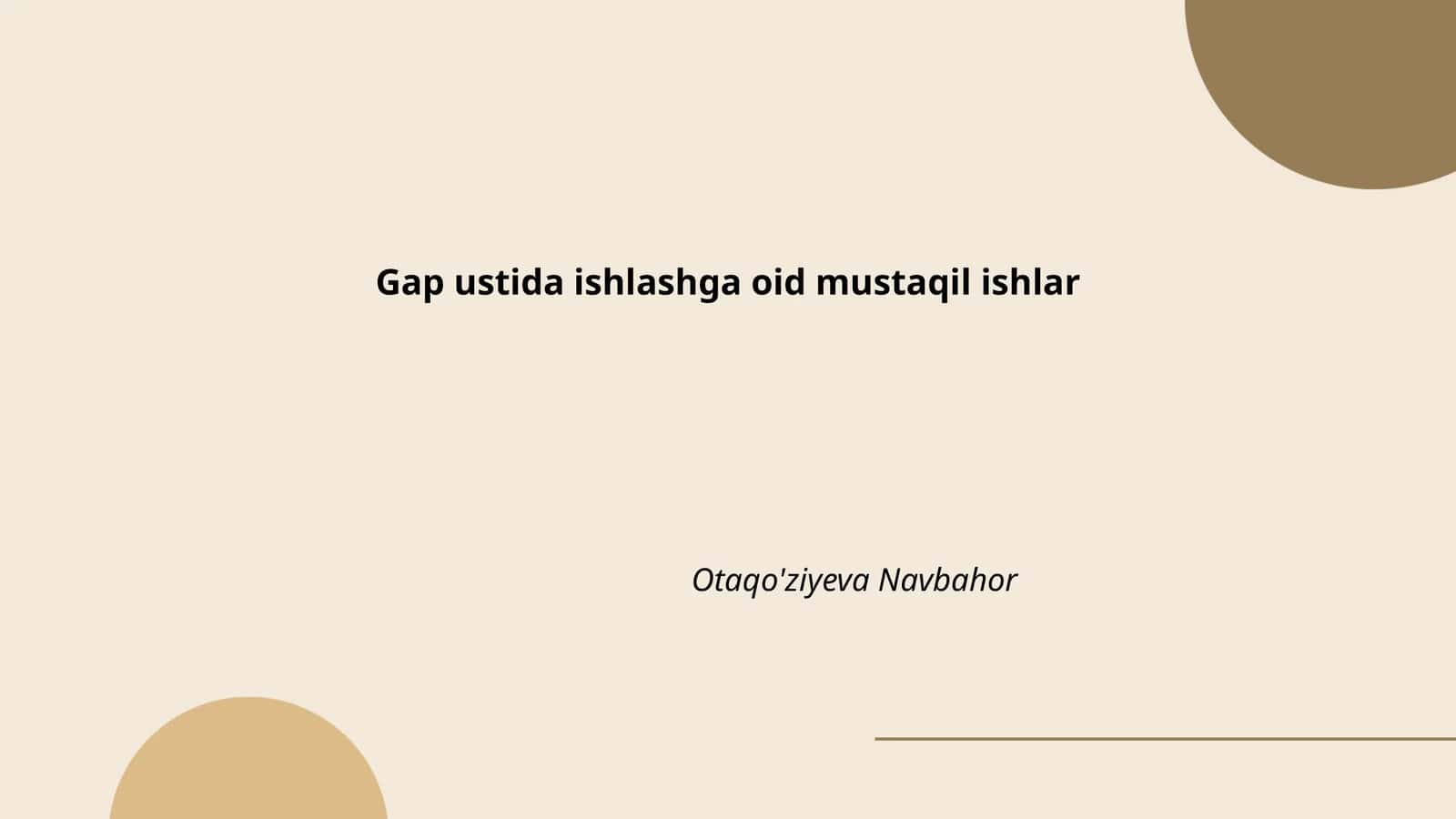 Bozor va marketing tadqiqotlari