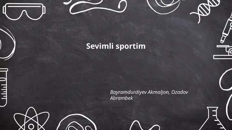 Sevimli sportim